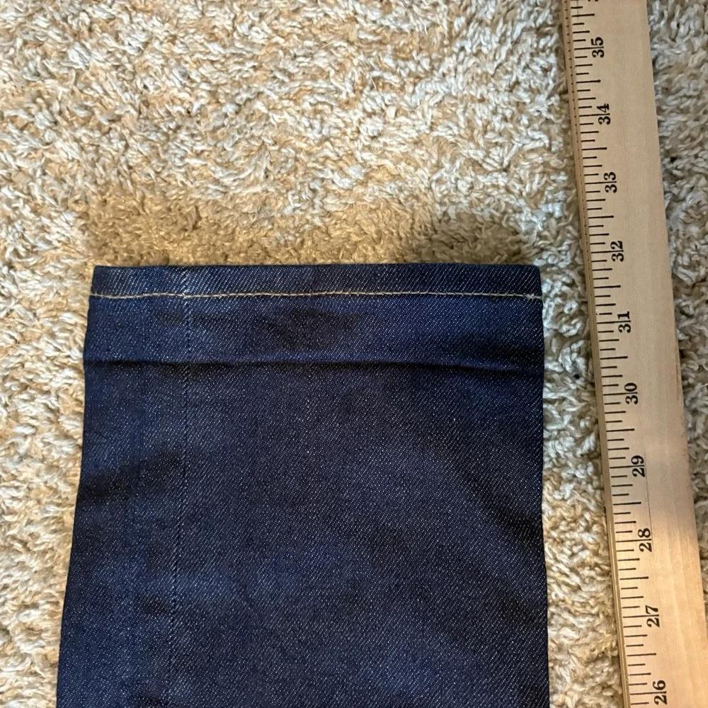 Uniqlo Indigo Selvedge Denim Slim Straight Cut 34x32 EUC - Picture 4 of 7